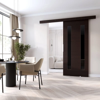 BARRET 8 tolóajtó - 106 cm, wenge