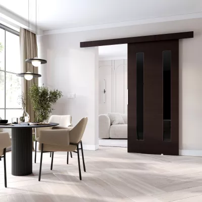 BARRET 8 tolóajtó - 106 cm, wenge