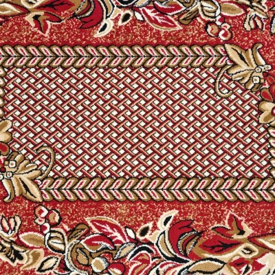 Mintás szőnyeg 50x90 cm LUKEN - piros
