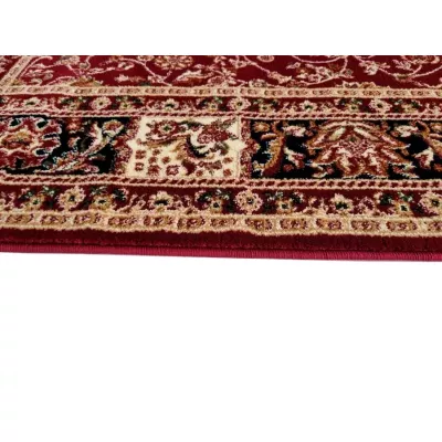 Keleti darab szőnyeg 140x190 cm LUCHO - piros / mintás