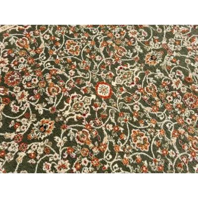 Keleti darab szőnyeg 70x140 cm LUCHO - zöld / mintás