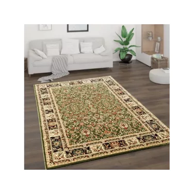 Keleti darab szőnyeg 70x140 cm LUCHO - zöld / mintás