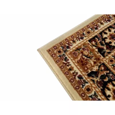 Keleti darab szőnyeg 160x220 cm LUCHO - krém / mintás