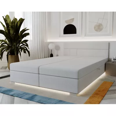 Boxspring ágy 140x200 ROSIE 1 - fehér
