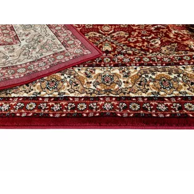 Téglalap alakú szőnyeg 250x350 cm LUCHO oriental - piros