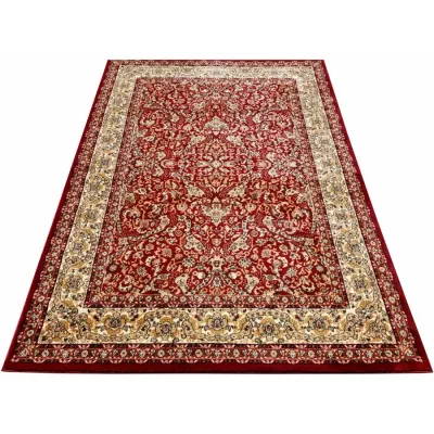 Téglalap alakú szőnyeg 250x350 cm LUCHO oriental - piros
