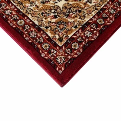 Téglalap alakú szőnyeg 70x140 cm LUCHO oriental - piros