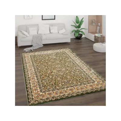 Téglalap alakú szőnyeg 250x350 cm LUCHO orientális - zöld