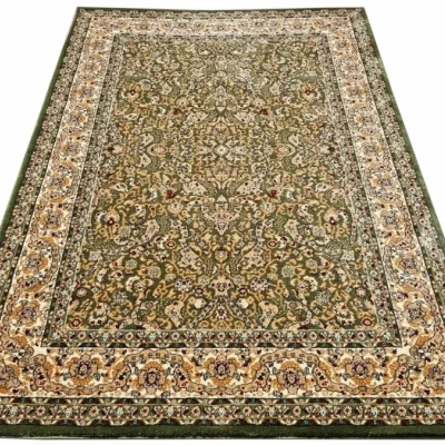 Téglalap alakú szőnyeg 250x350 cm LUCHO orientális - zöld