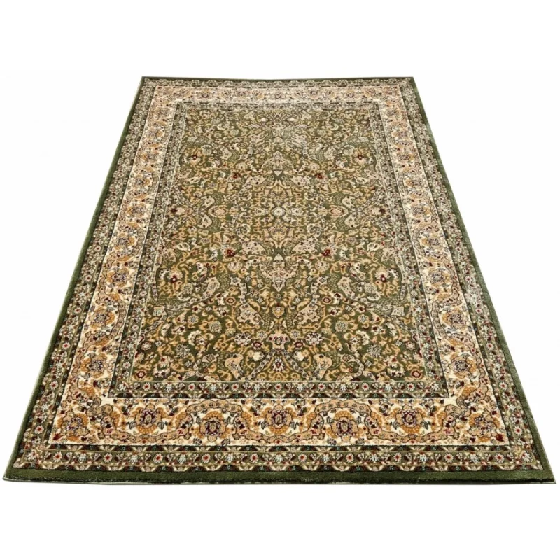 Téglalap alakú szőnyeg 250x350 cm LUCHO orientális - zöld