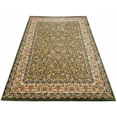 Téglalap alakú szőnyeg 250x350 cm LUCHO orientális - zöld