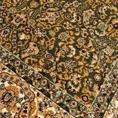 Téglalap alakú szőnyeg 250x350 cm LUCHO orientális - zöld