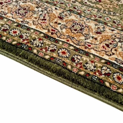 Téglalap alakú szőnyeg 140x190 cm LUCHO oriental - zöld