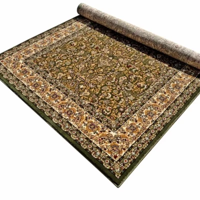 Téglalap alakú szőnyeg 70x140 cm LUCHO orientális - zöld