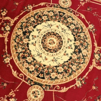 Ovális szőnyegdarab 70x140 cm LUCHO - piros