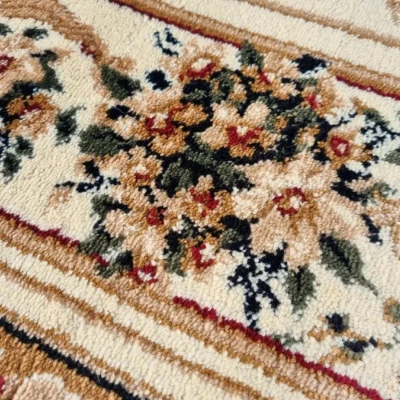 Ovális darab szőnyeg 60x100 cm LUCHO - krémszínű