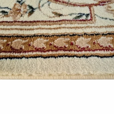 Ovális darab szőnyeg 60x100 cm LUCHO - krémszínű