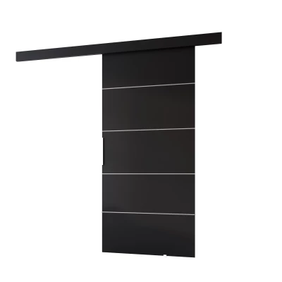 BARRET 2 tolóajtó - 76 cm, fekete