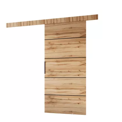 BARRET tolóajtó 10 - 76 cm, wotan tölgy / fekete