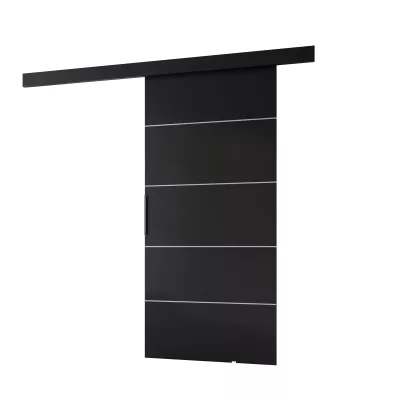 BARRET tolóajtó 12 - 76 cm, wenge / fekete