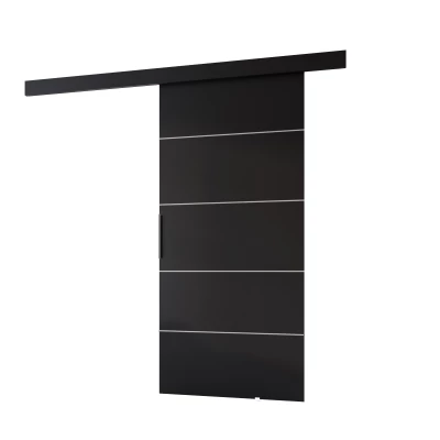 BARRET tolóajtó 12 - 86 cm, fekete