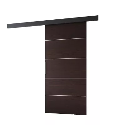 BARRET tolóajtó 12 - 86 cm, wenge / fekete