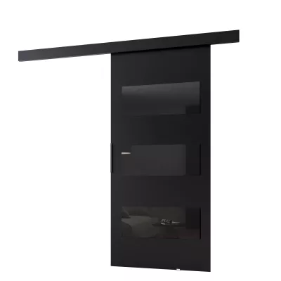 Beltéri faliajtó BARRET 15 - 76 cm, fekete