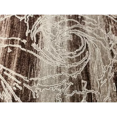 Modern szőnyegdarab 150x300 cm DEMIAN - bézs / barna