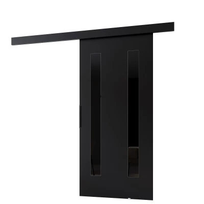BARRET tolóajtó 18 - 76 cm, fekete
