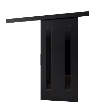 BARRET tolóajtó 18 - 86 cm, fekete