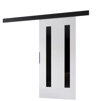 Tolóajtó BARRET 18 - 86 cm, fehér / fekete