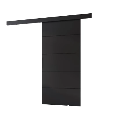 Beltéri faliajtó BARRET 20 - 76 cm, fekete