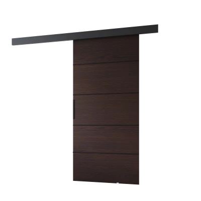 Beltéri faliajtó BARRET 20 - 76 cm, wenge / fekete
