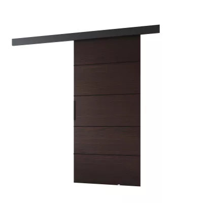 Beltéri faliajtó BARRET 20 - 76 cm, wenge / fekete