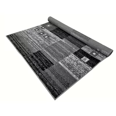 Geometrikus szőnyeg 50x90 cm LUKEN - szürke