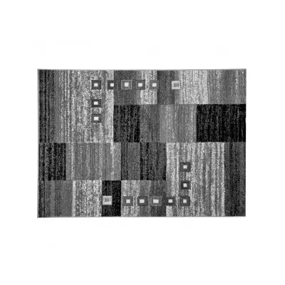 Geometrikus szőnyeg 50x90 cm LUKEN - szürke