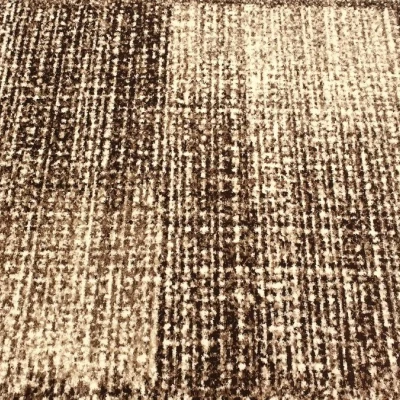 Absztrakt szőnyegdarab 150x300 cm DEMIAN - barna