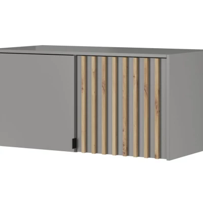 MARFA gardróbbővítmény - szélesség 105 cm, szürke / artisan tölgy
