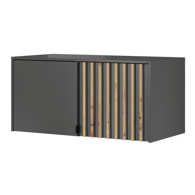 MARFA gardróbbővítmény - szélesség 105 cm, grafit / artisan tölgy