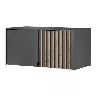 MARFA gardróbbővítmény - szélesség 105 cm, grafit / artisan tölgy