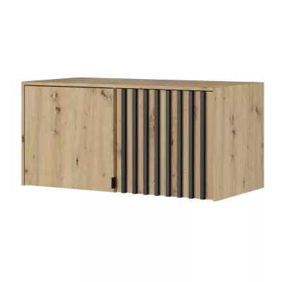 MARFA gardróbbővítmény - szélesség 105 cm, artisan tölgy / fekete