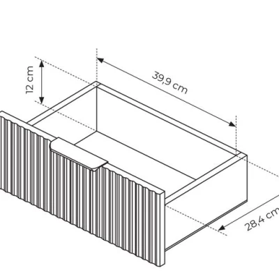 Hálószoba szett ággyal 160x200 BRENT - Balti tölgy / fekete