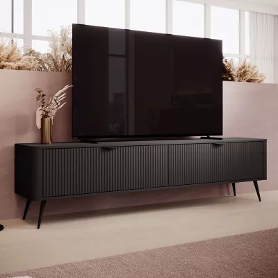 TV-állvány 200 cm MOODY - fekete