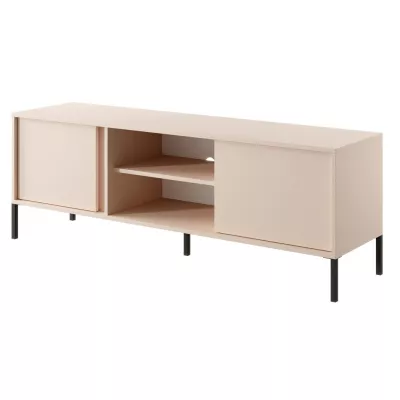 TV-állvány 153 cm SLOCOMB - bézs
