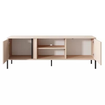 TV-állvány 153 cm SLOCOMB - bézs