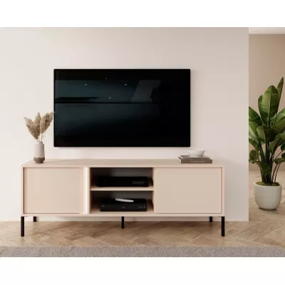 TV-állvány 153 cm SLOCOMB - bézs