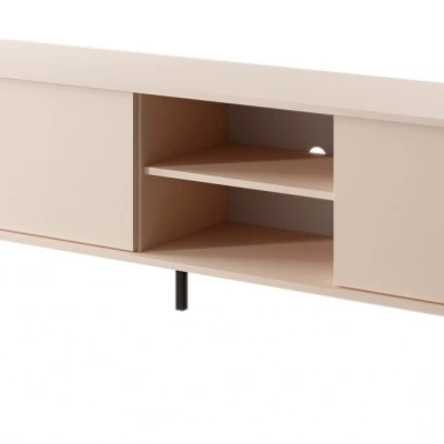TV-állvány 203 cm SLOCOMB - bézs