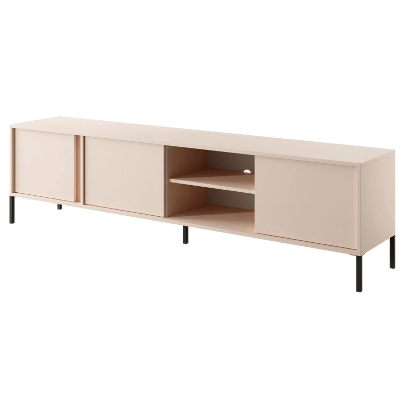 TV-állvány 203 cm SLOCOMB - bézs