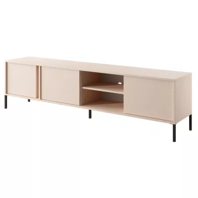 TV-állvány 203 cm SLOCOMB - bézs