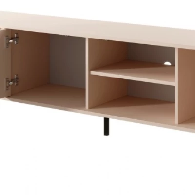 TV-állvány 203 cm SLOCOMB - bézs